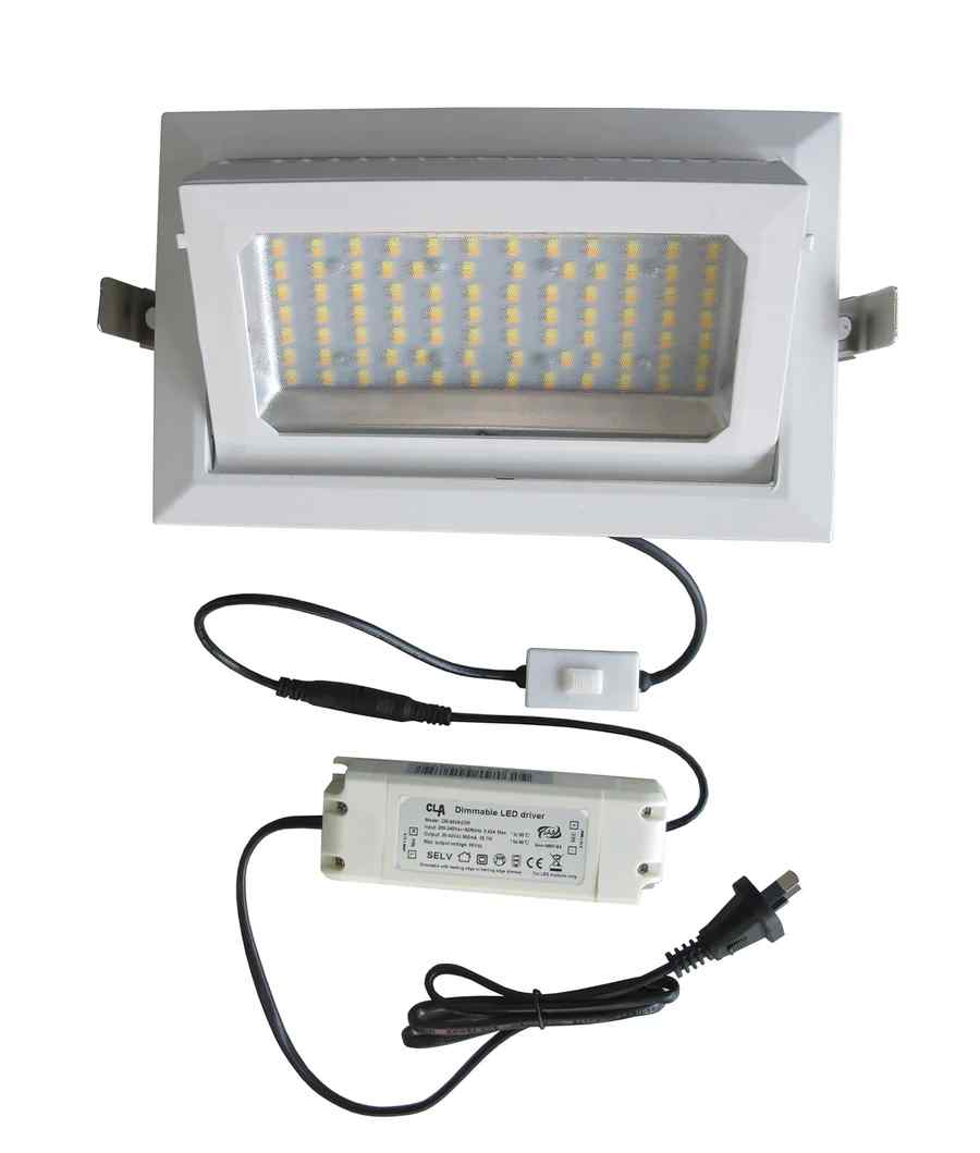 CLA SHOPTRI: LED Tri-CCT Dimmable Shop Lighter