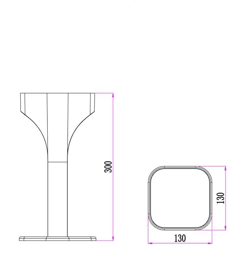 CLA SHU: LED 2 way Surface Mounted Bollard Lights IP65 - Image 3