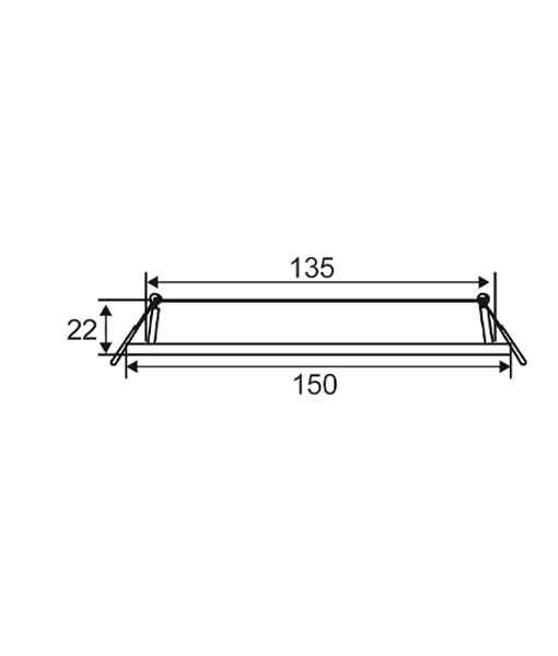 CLA SLICKTRI: LED Dimmable Ultra Slim Tri-CCT Recessed Downlights (Round) - Image 2