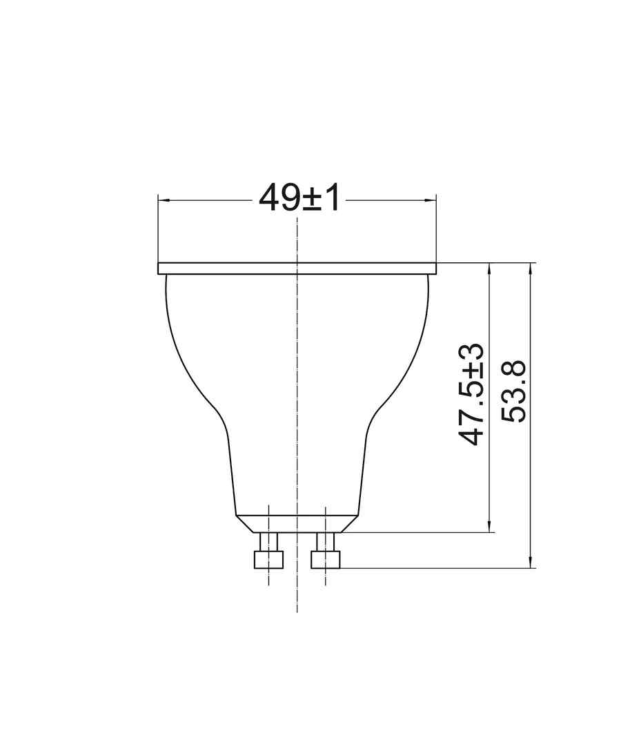CLA SMTGU10 LED Smart Dimmable RGB+Tri-CCT GU10 Globe (5W) - Image 2