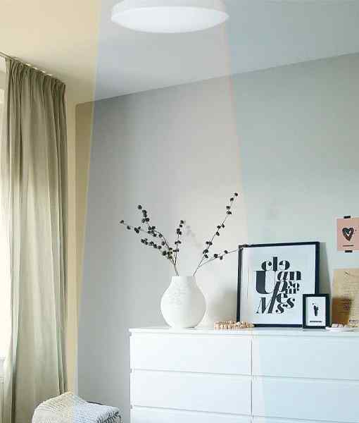 CLA SMTOYS LED Smart White Round Dimmable Tri-CCT Oyster Light - Image 2