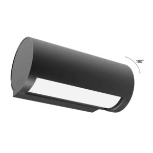 CLA SOMBRA: Exterior LED Adjustable Eyelid Surface Mounted Wall Lights IP65