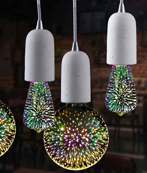 CLA SPECTRA: ST57 LED Firework Effect Decorative Globes (4W) - Image 4