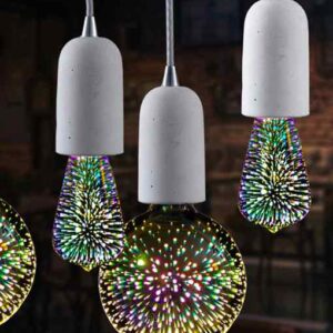 CLA SPECTRA: G125 LED Firework Effect Decorative Globes (4W)