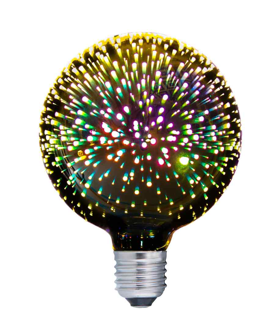 CLA SPECTRA: G125 LED Firework Effect Decorative Globes (4W) - Image 4