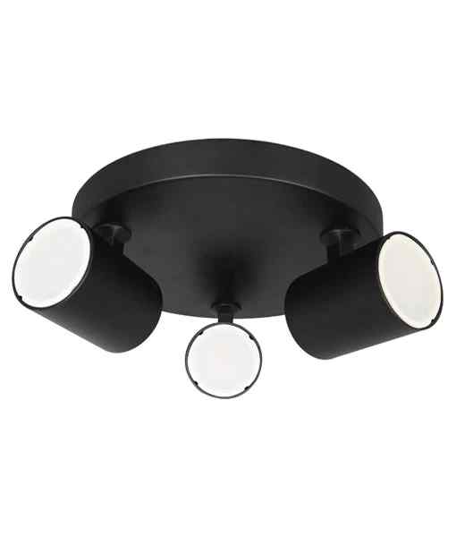 CLA SPOT: Interior GU10 3XLights Adjustable Round Base Surface Mounted Spot Lights