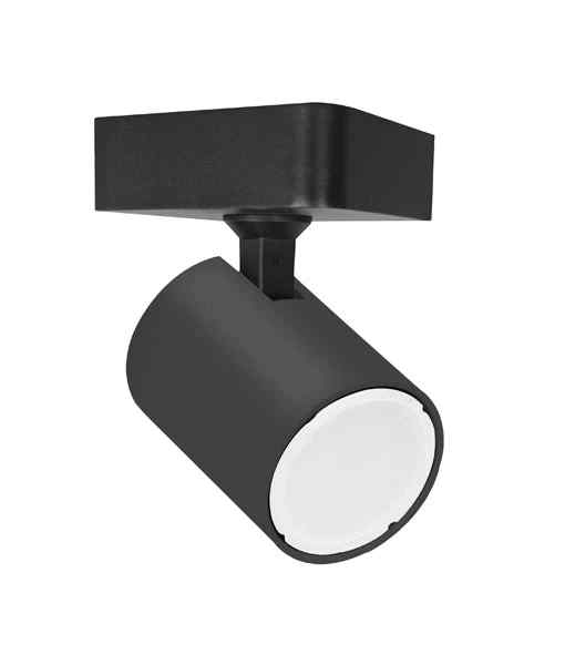 CLA SPOT: Interior GU10 1 Light Adjustable Square Base Surface Mounted Spot Lights