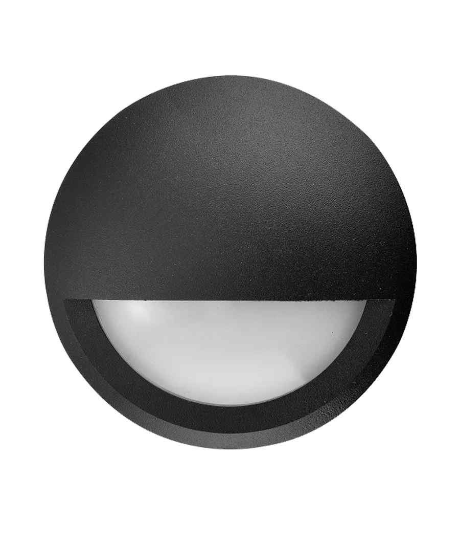 CLA STE: Exterior LED Surface Mounted Eyelid Step Lights IP65