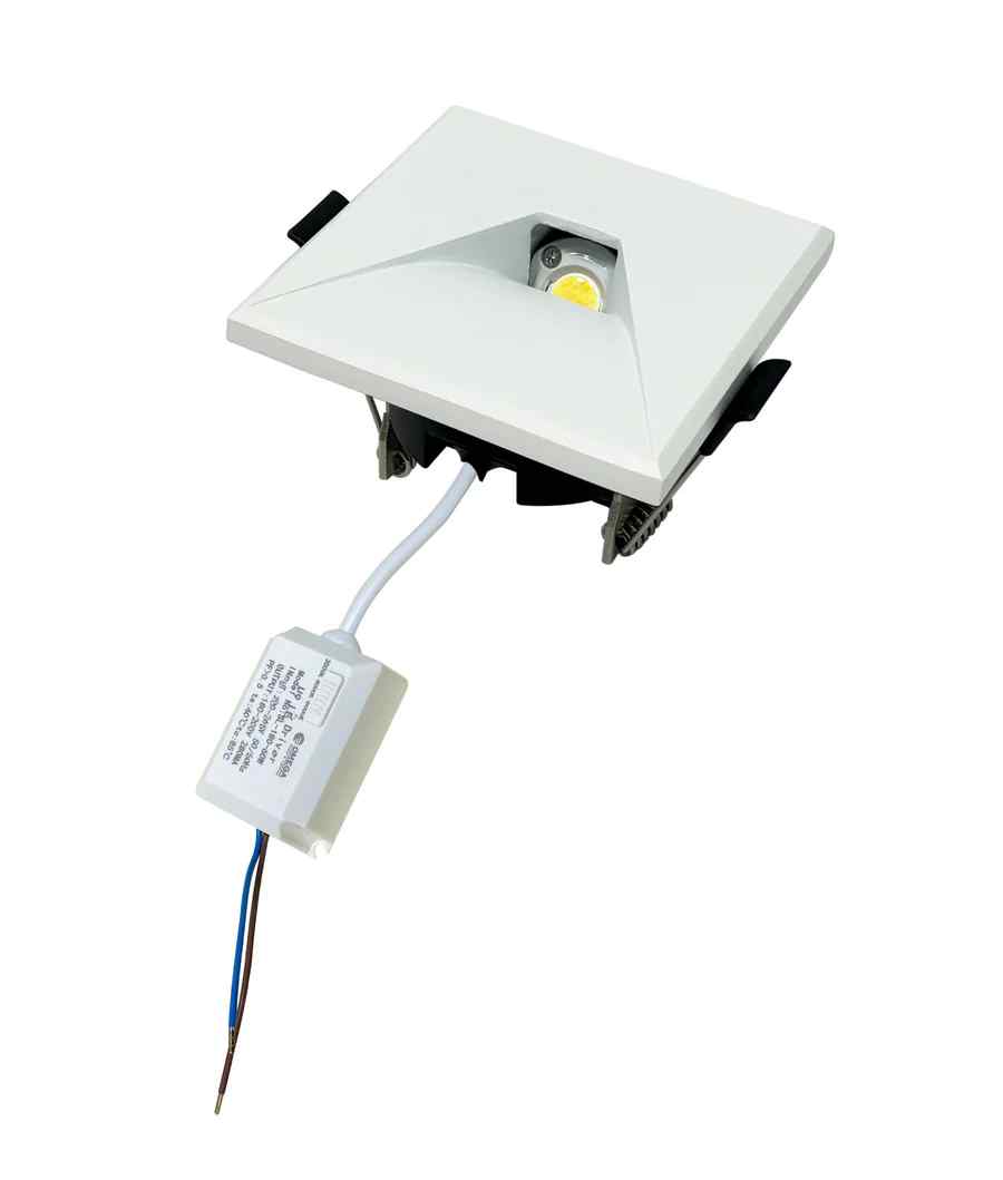 CLA Interior LED Tri-CCT Recessed Square Step Lights - Image 3