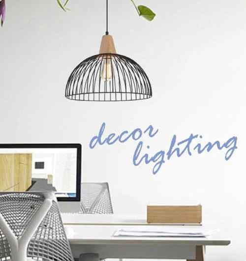CLA STRAND: Iron and Wood Dome Cage Pendant Lights - Image 2