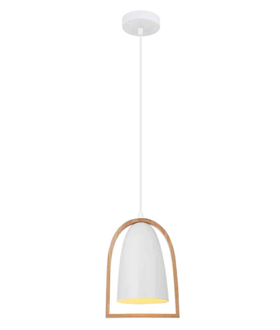 CLA SWING: Ellipse with Wood Frame Pendant Lights - Image 2