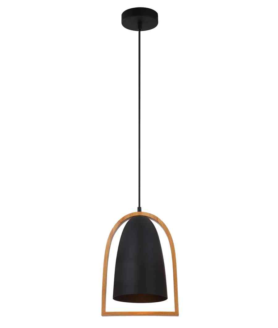 CLA SWING: Ellipse with Wood Frame Pendant Lights - Image 4