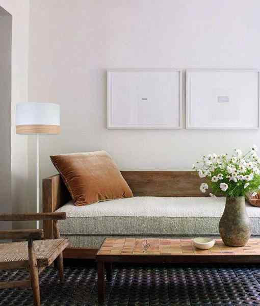 CLA TAMBURA: Scandinavian Large Round Drum Shape Floor Lamps - Image 2