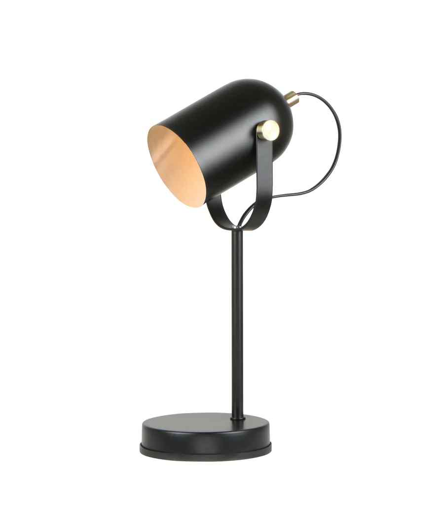 CLA TAZZA: Ellipse Shade with Antique Brass Highlight Table Lamps - Image 4