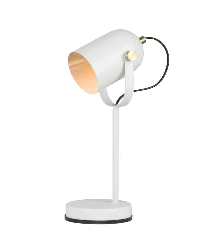 CLA TAZZA: Ellipse Shade with Antique Brass Highlight Table Lamps - Image 6