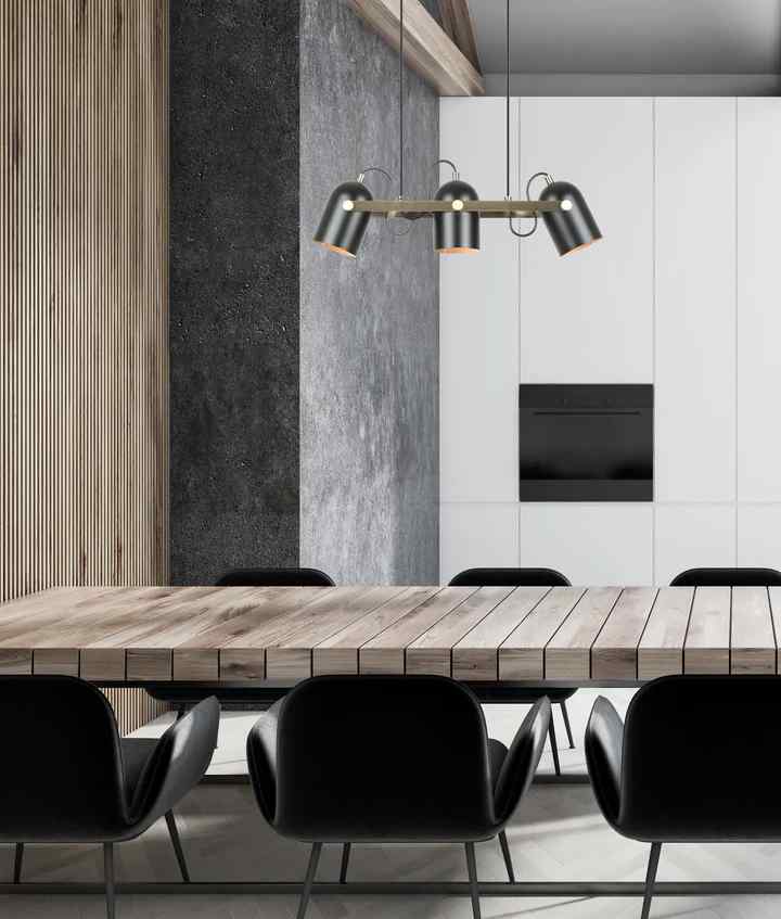 CLA TAZZA: Interior Ellipse Shade with Antique Brass Hardware Pendant Light - Image 2