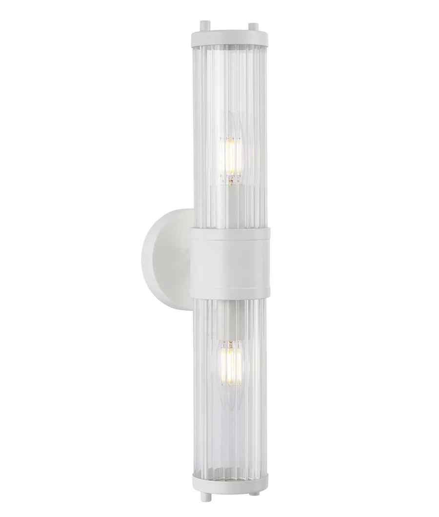 CLA TIEMPO: Interior Up/Down Tubular Clear Glass Wall Lights - Image 12