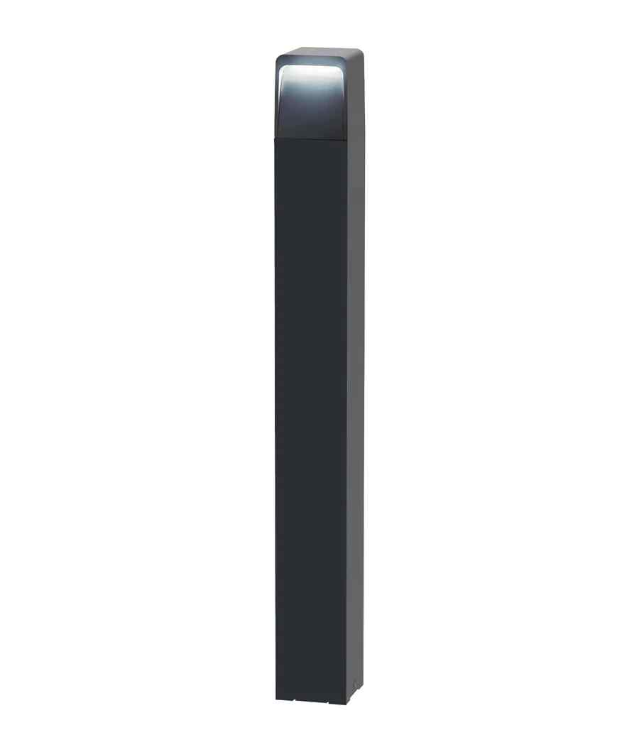 CLA TOREN: LED Tri-CCT Surface Mounted Dark Grey Bollard Light IP65 - Image 3