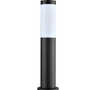 CLA TORRE: E27 Surface Mounted Black Bollard Lights IP44
