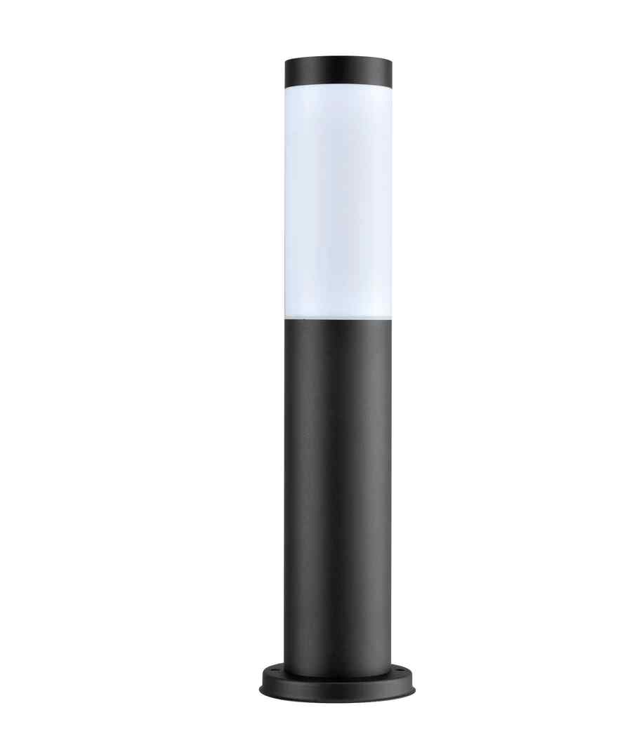 CLA TORRE: E27 Surface Mounted Black Bollard Lights IP44