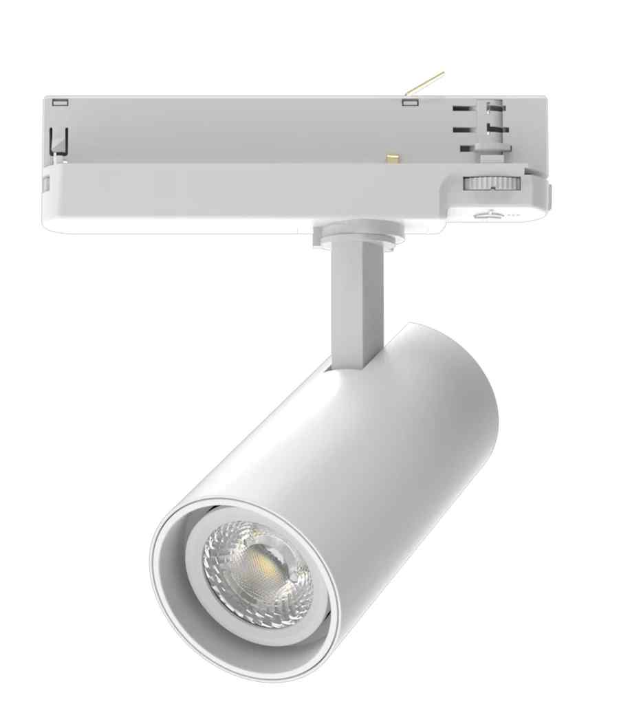 CLA 4 Wire 3 Circuit LED Tri-CCT Dimmable Track Head Fittings - Image 2