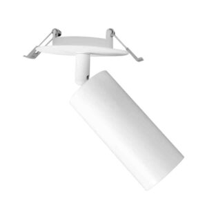 CLA TUBO: LED Recessed Tri-CCT Tiltable & Rotatable Spot Downlights (Cut out: 70-90mm)