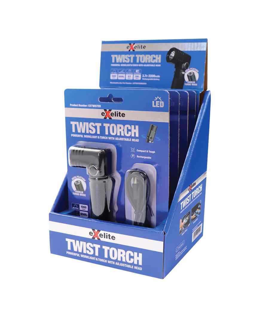 CLA TWIST TORCH: Powerful Worklight / Torch with Adjustable Head - Image 2