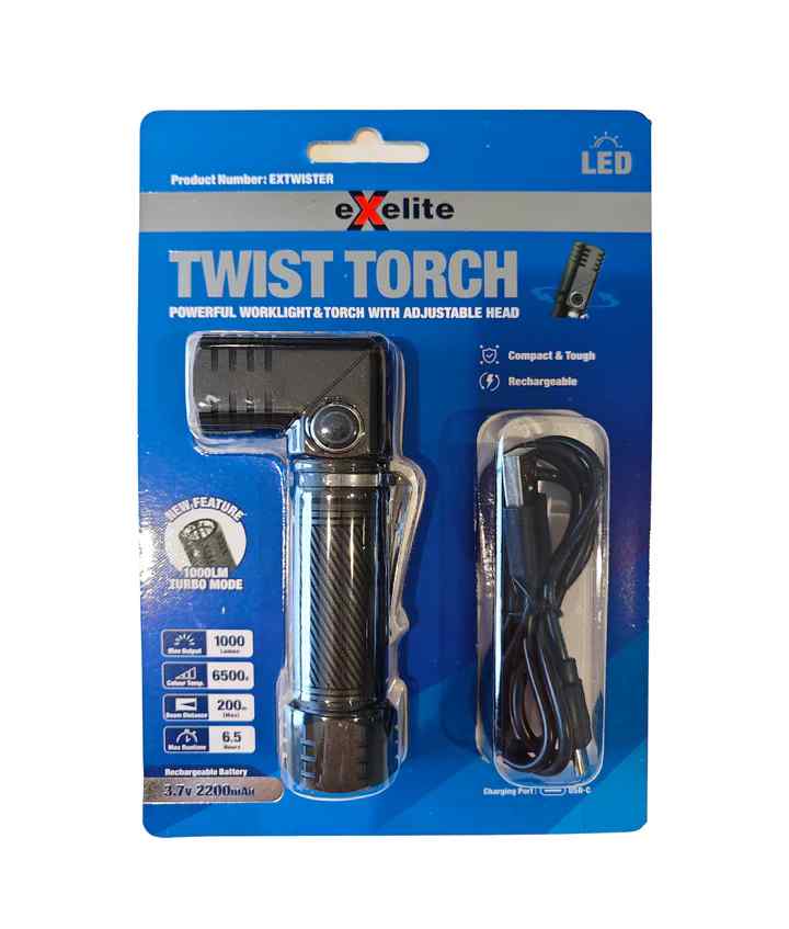 CLA TWIST TORCH: Powerful Worklight / Torch with Adjustable Head - Image 3