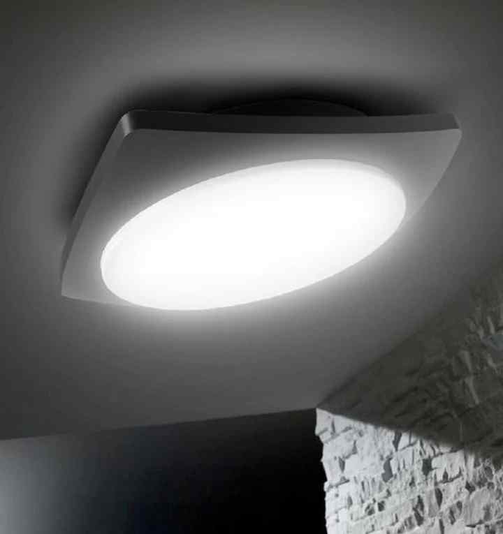 CLA ULAN: Exterior LED Square Wall Ceiling Lights IP65 - Image 6