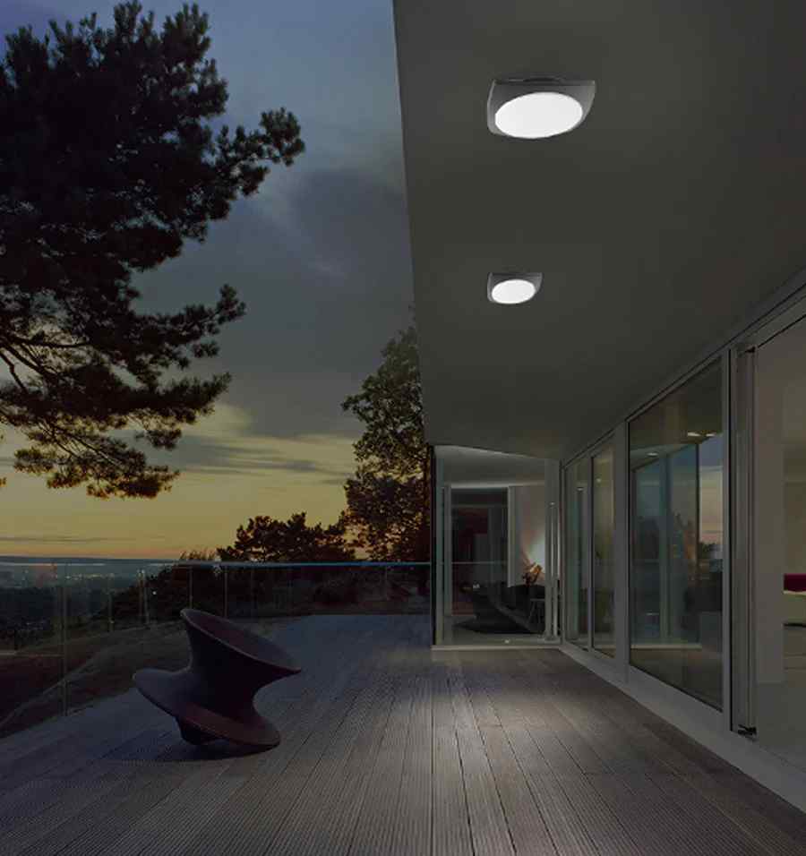 CLA ULAN: Exterior LED Square Wall Ceiling Lights IP65 - Image 2