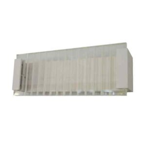 CLA VIENNA: City Series LED Interior Rectangular with Clear / Frost Ribbed Diffuser Wall Light