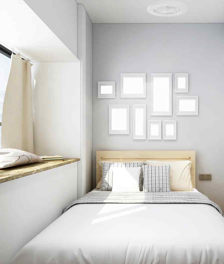 CLA VIFTU: Interior Low Profile DC Surface Mounted Ceiling Fan with LED Tri-CCT Light - Image 2