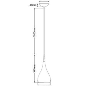 CLA ZARA: Modern Bell Shape Pendant Lights