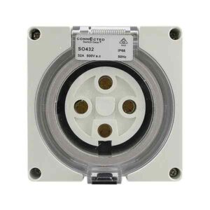CGS IP66 Socket Outlet 4 Pin – 500V 32A