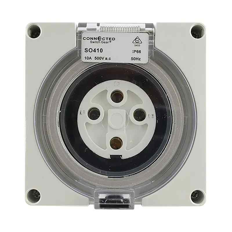 CGS IP66 Socket Outlet 4 Pin – 500V 20A
