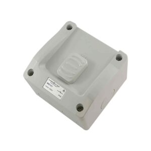 CGS Single Weatherproof Surface Switch 1 Gang – NEW STYLE WS151N
