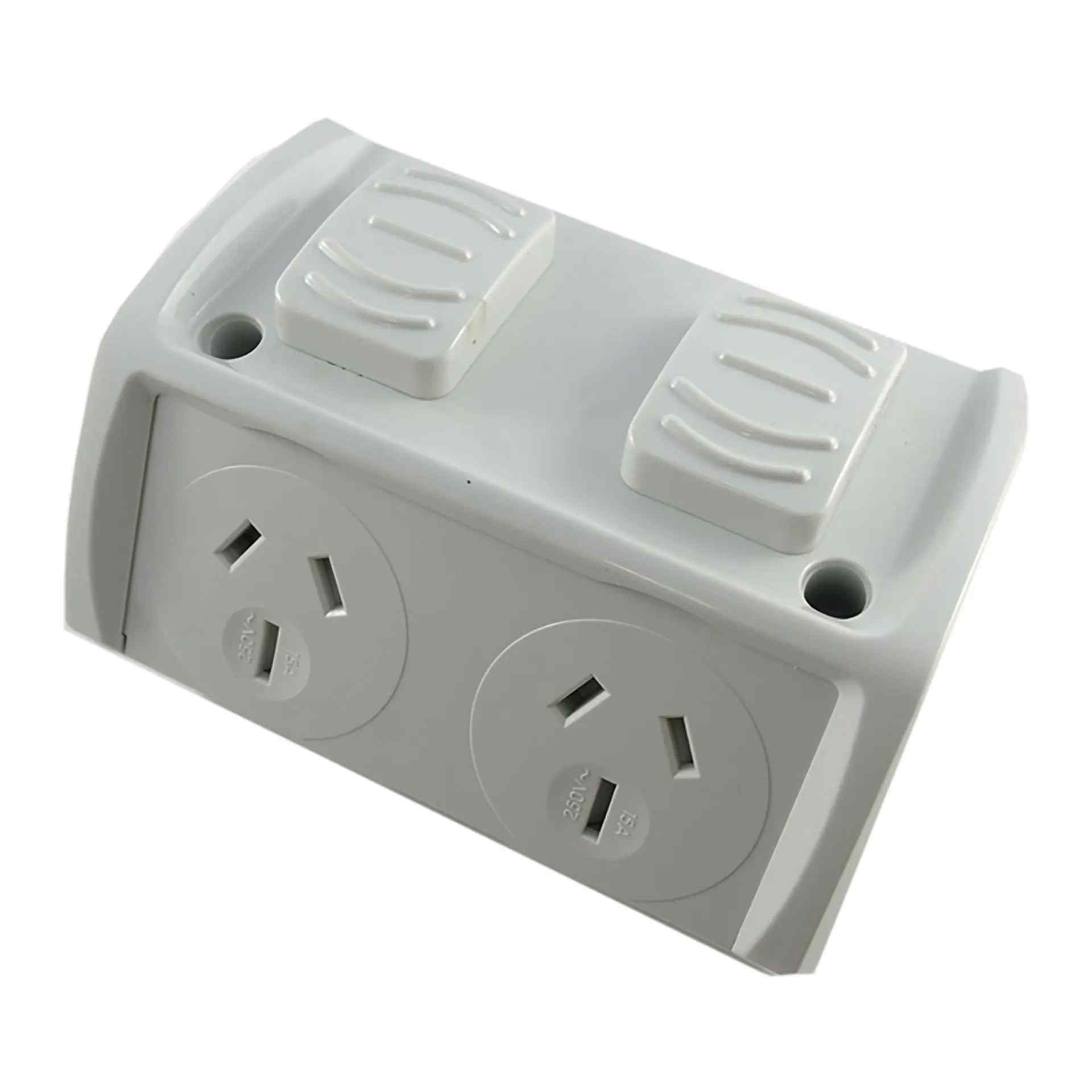 CGS Weatherproof GPO DOUBLE 15A – NEW STYLE WPOD15N