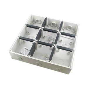 CGS IP66 Mounting Base 9 Gang