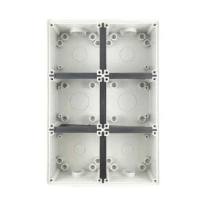 CGS IP66 Mounting Base 6 Gang