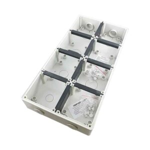 CGS IP66 Mounting Base 8 Gang