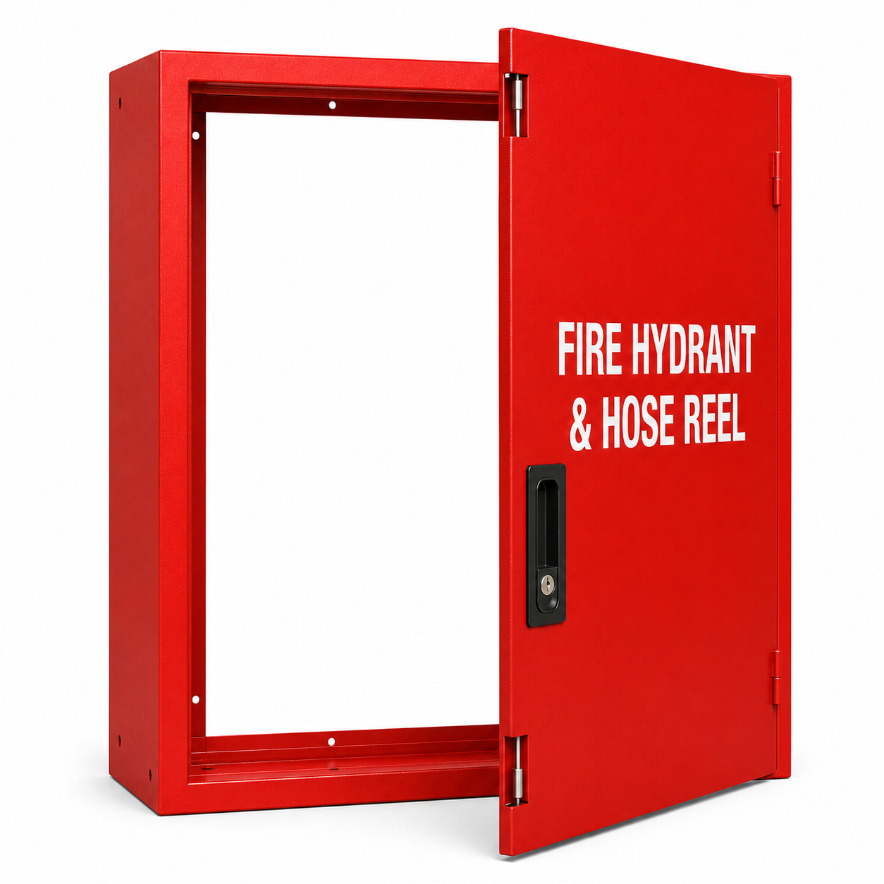 open back fire hydrant hose reel cabinet