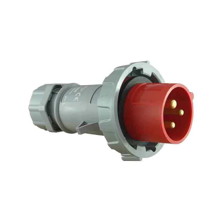 CGS IP67 Plug Straight 3 Pin – 400V 16A