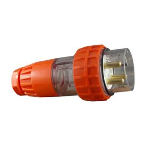 CGS IP66 3 Pin Straight Plug – 250V AC 32A