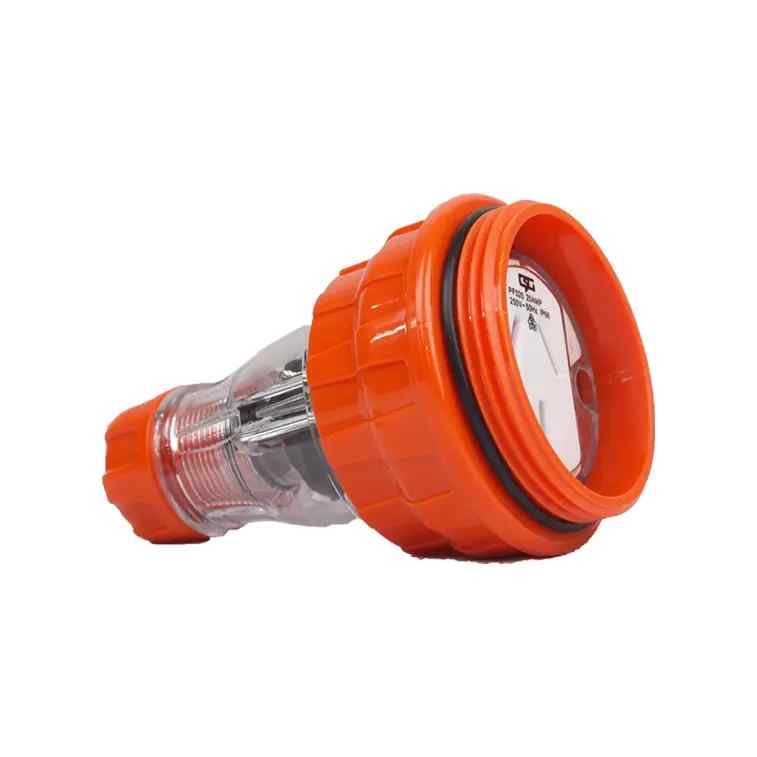 CGS IP66 3 Pin Extension Socket – 250V 20A FLAT PINS - Image 3