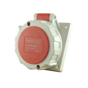 CGS IP67 Panel Socket Angle 3 Pin – 400V 32A