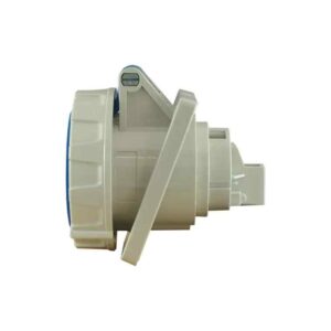 CGS IP67 Panel Socket Angle 3 Pin – 240V 32A