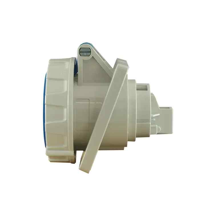CGS IP67 Panel Socket Angle 3 Pin – 240V 32A