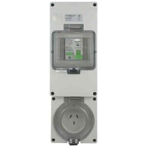 CGS IP66 RCD Protected Socket Outlet 3 Pin – 250V 10A