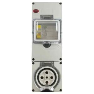 CGS IP66 RCD Protected Socket Outlet 5 Pin – 500V 32A