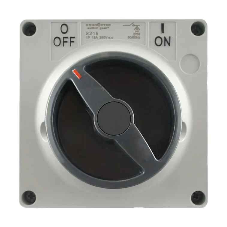 CGS IP66 Surface Switch 2 Pole 250V 16A S216